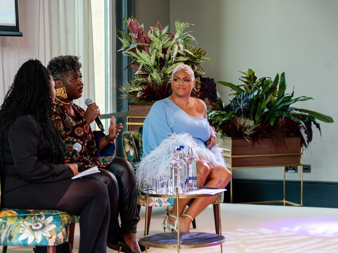 Dr Agatha Nortley-Meshe at an event