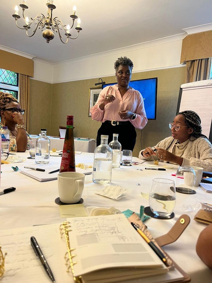 Dr Agatha Nortley-Meshe at an event