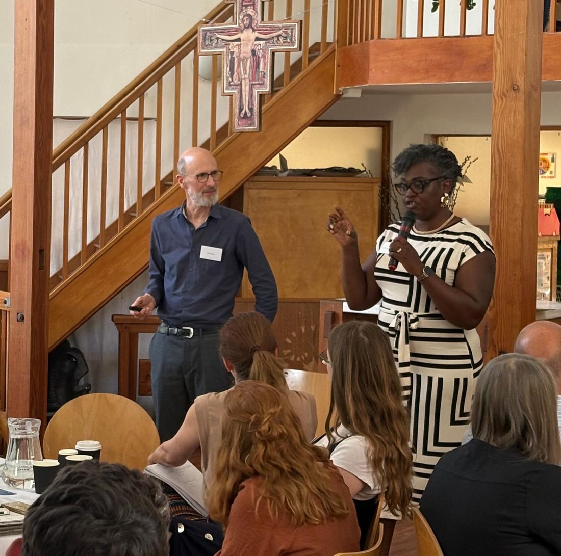 Dr Agatha Nortley-Meshe at an event