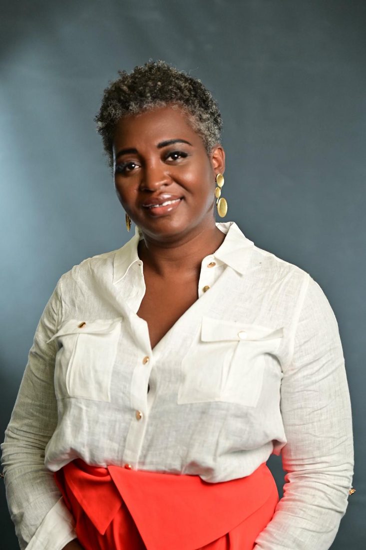 Dr Agatha Nortley-Meshe at an event