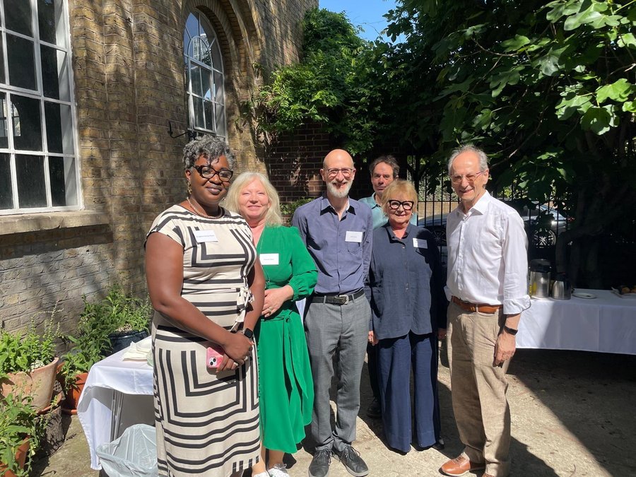 Dr Agatha Nortley-Meshe with colleagues at an event